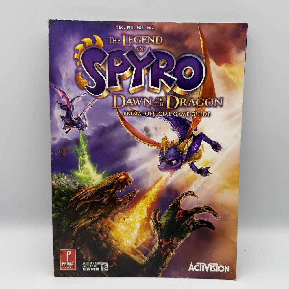 The Legend of Spyro Dawn of the Dragon Prima Official Game Guide